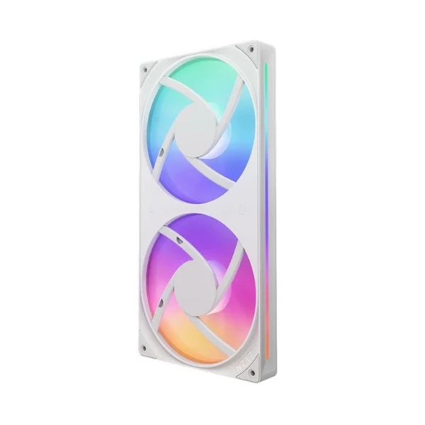 Fan Cooler NZXT F280 RGB Core Fluid Dynamic Bearing 280mm - Blanco - RGB - Image 3