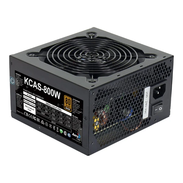 Fuente de Poder Aerocool KCAS PLUS 800W - 80 PLUS Bronze - No Modular - ATX - Image 4