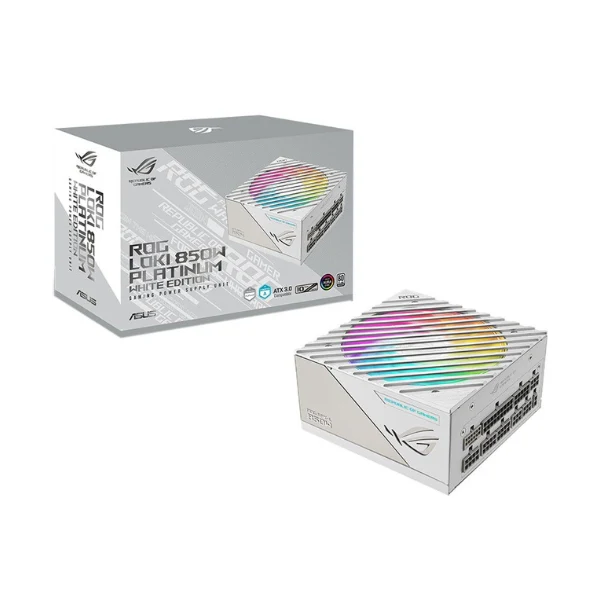Fuente de Poder ASUS ROG Loki - 850W - 80 PLUS Platinum - Modular - SFX-L - White - Image 7