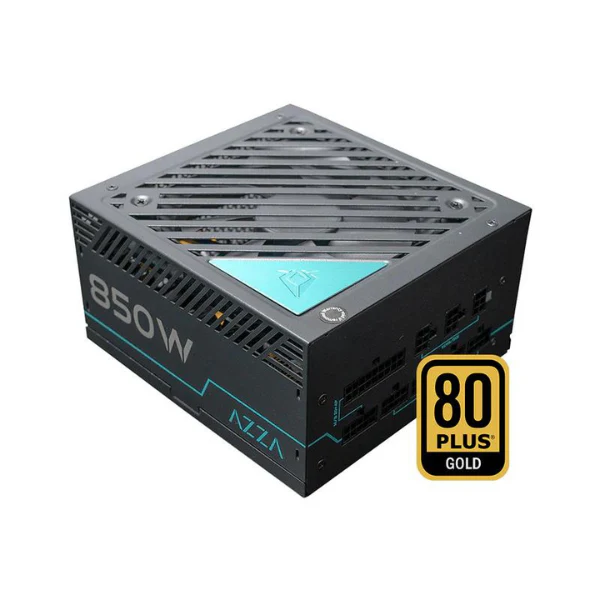 FUENTE DE PODER AZZA 850W 80PLUS GOLD CERTIFICADA/ATX CON FAN NEGRO - Image 2