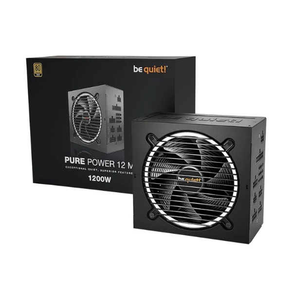 Fuente de Poder be quiet PURE POWER 12 M - 1200W - 80 PLUS Gold - Modular - ATX - Image 3