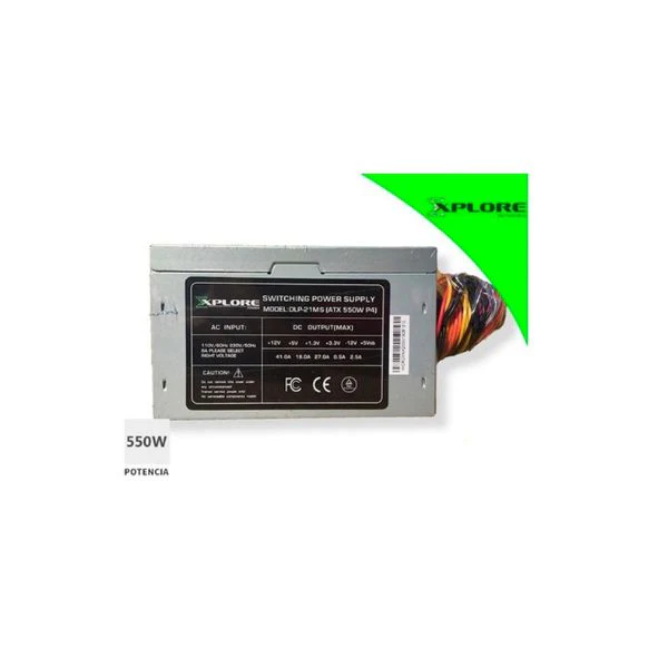 Fuente de Poder Explore DLP-21MS - 550W - No Modular - Image 2