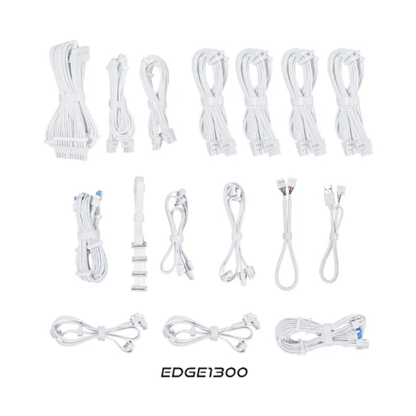 Fuente de Poder Lian Li Edge - 1300W - 80 PLUS Platinum - Modular - ATX - White - Image 3