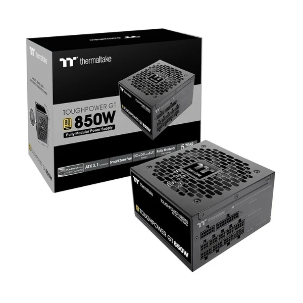 Fuente de Poder Thermaltake Toughpower GT - 850W - 80 PLUS Gold - Modular - ATX - Image 4