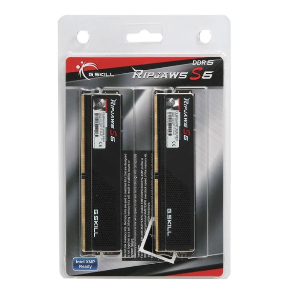 Memoria RAM G.Skill Ripjaws S5 Series 32GB (2 x 16GB) DDR5-6000 PC5-48000 CL32 Dual Channel Desktop Memory Kit F5-6000J3238F16GX2-RS5K - Black - Image 2