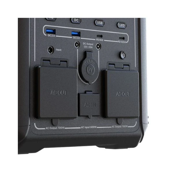 Generador Eléctrico Portatil Forza Titan FPP-T700 Batería LMFP de 551.25Wh (3.75V, 147Ah) Carga rápida en 1,5 hr - Image 3