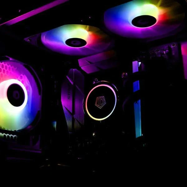 ID-COOLING ZOOMFLOW 240X Snow 5V RGB 240mm CPU Liquid Cooler 2X120mm RGB Fan Intel 115X/1200/2066, AMD AM4/AM - Image 6