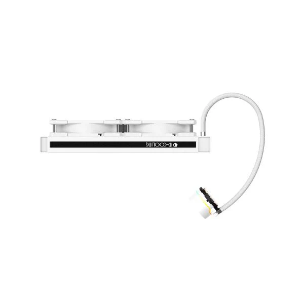 ID-COOLING ZOOMFLOW 240X Snow 5V RGB 240mm CPU Liquid Cooler 2X120mm RGB Fan Intel 115X/1200/2066, AMD AM4/AM - Image 9