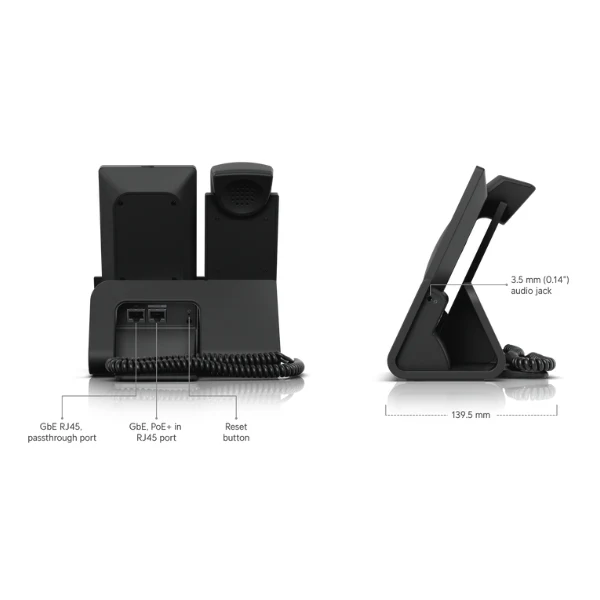 Smartphone de Escritorio Ubiquiti G3 Touch Pro 5" HD PoE con Cámara y Bluetooth - Image 4