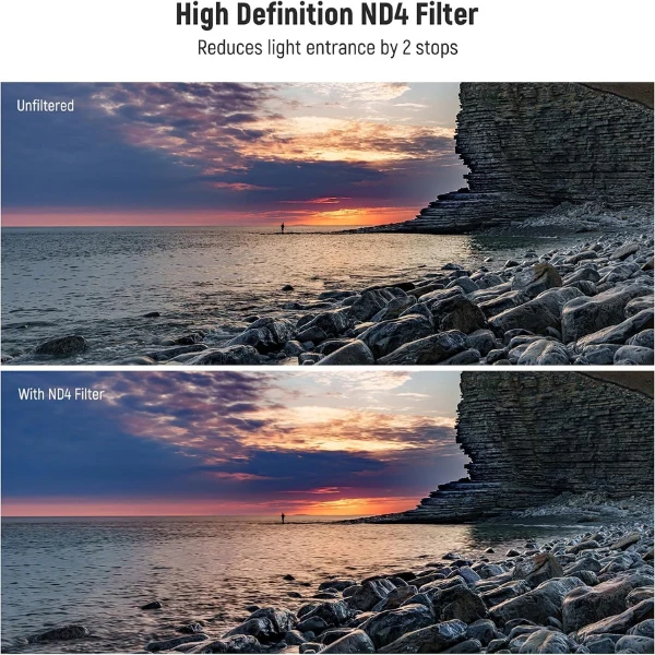 Kit de Filtros Neewer 67mm - UV + CPL + ND4 - Vidrio Óptico Multicapa - Con Estuche Rígido - Image 5