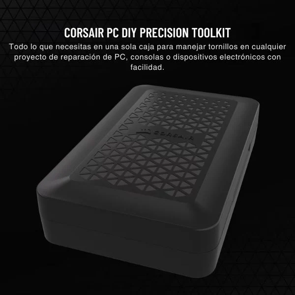 Kit de Herramientas de Precisión Corsair para Montaje de PC - 65 Puntas - Magnético CC-9310003-WW-DS - Image 4