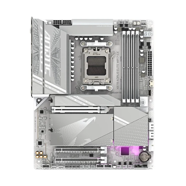 Kit para PC: AMD Ryzen 7 9800X3D + Tarjeta Madre Gigabyte X870 Aorus Elite Ice WiFi7 AM5 + Memoria RAM 32GB DDR5 6000 - Image 3