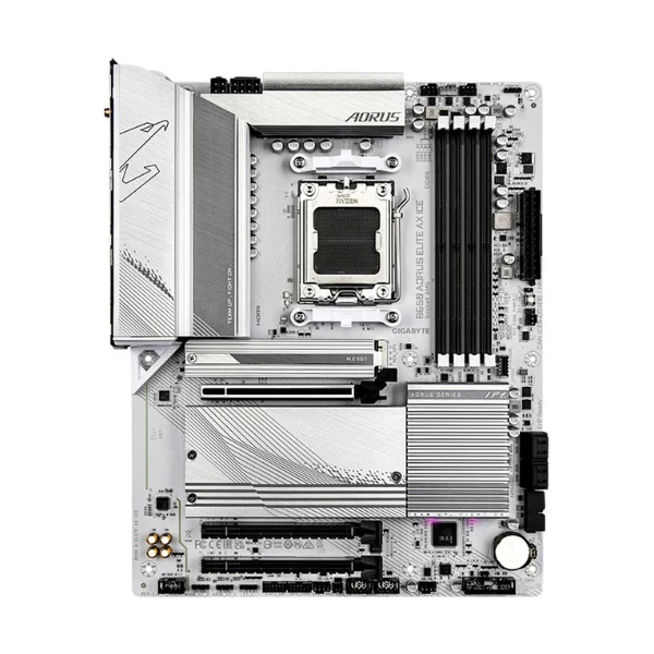 Kit para PC: Procesador AMD Ryzen 7 9700X 8 Núcleos 3.8GHz 32MB Cache + Tarjeta Madre Gigabyte B650 Aorus Elite AX Ice AM5 + Memoria RAM Corsair Vengeance RGB 32GB DDR5-6000 - Image 3