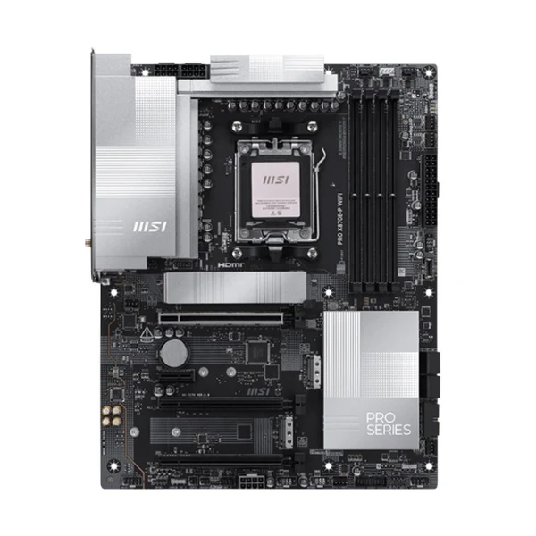 Kit para PC: Procesador AMD Ryzen 9 9900X 12 Núcleos 4.4GHz 64MB Cache + Tarjeta Madre MSI X870E-P Pro WiFi Socket AM5 DDR5 ATX + Memoria RAM Corsair Vengeance RGB 32 GB DDR5-6000 Black - Image 3