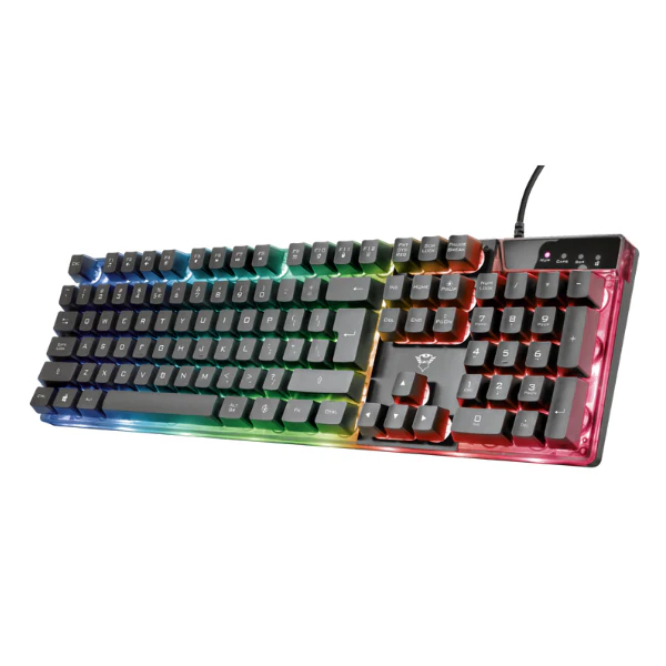 Kit Teclado y Mouse TRUST GXT 838 AZOR Gaming Usb Optico Español Negro RGB 23482 - Image 2