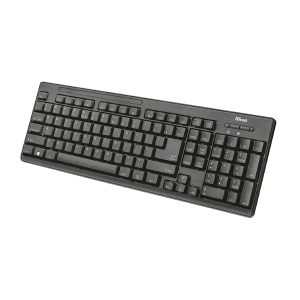 Kit Teclado Y Mouse Trust Ziva Inalambrico Optico Español Negro 22026 - Image 4