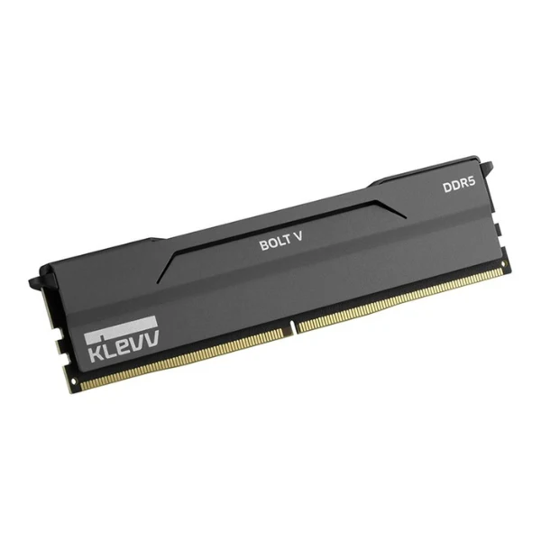 Memoria RAM KLEVV BOLT V 64GB (2 x 32GB) DDR5-6000 PC5-48000 CL30 Dual Channel Desktop - 5BGUA80-60A300H - Charcoal Gray - Image 2