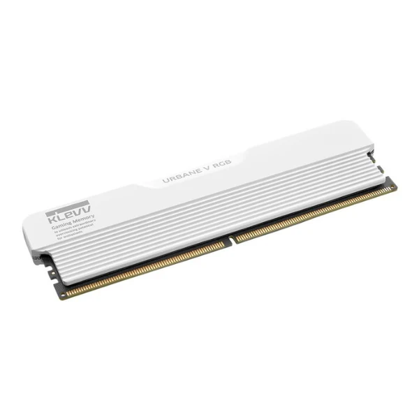 Memoria RAM KLEVV URBANE V RGB 32GB (2 x 16GB) DDR5-6000 PC5-48000 CL28 Dual Channel Desktop Memory Kit 5AGUA80-60B280M - Brilliant White - Image 4