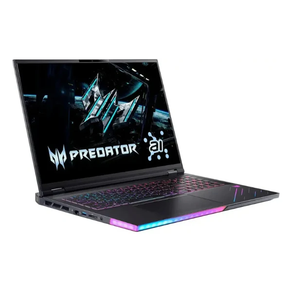 Laptop Acer Predator Helios 18 AI Intel Core Ultra 9 (2.1GHz) 64GB RAM 2TB SSD 18" NVIDIA GeForce RTX 5090 Win 11 Home - Abyssal Black - Image 3