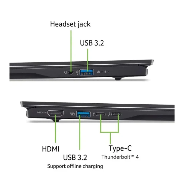 Laptop Acer Swift 16 AI Intel Core Ultra 7 Series 2 16GB RAM 1TB SSD 16" 3K OLED Touch Ice Intel Arc - Image 10