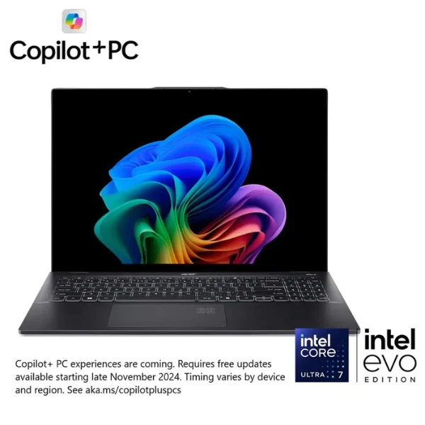 Laptop Acer Swift 16 AI Intel Core Ultra 7 Series 2 16GB RAM 1TB SSD 16" 3K OLED Touch Ice Intel Arc - Image 11