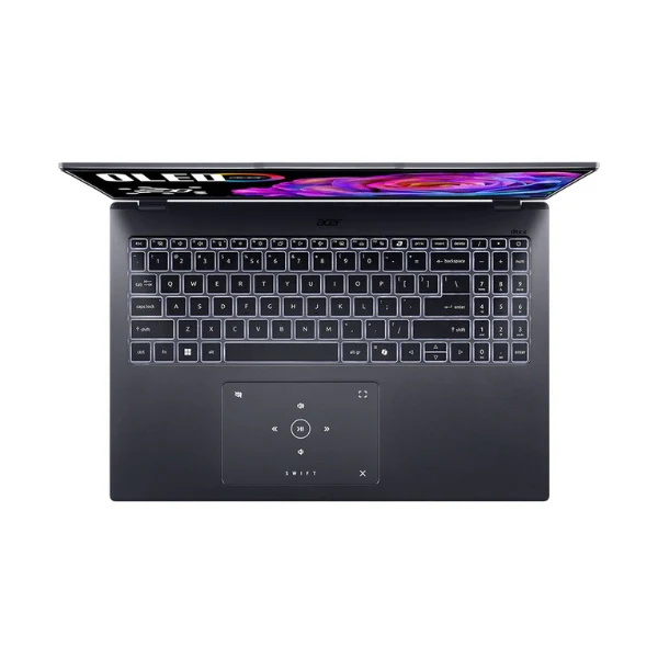 Laptop Acer Swift Go 16 SFG16-73-96TC Intel Core Ultra 9 Series 2 285H 32GB RAM 1TB SSD Intel Arc 140T 16" Titanium Gray - Image 2