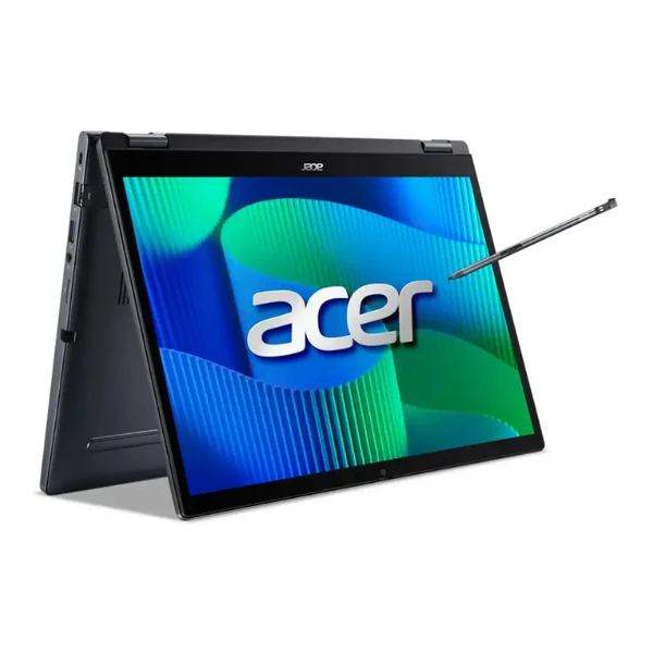 Laptop Acer TravelMate P4 Spin 2-in-1 Intel Core i7 16GB 512GB SSD 14 Touchscreen Slate Blue TMP414RN53735U - Image 4