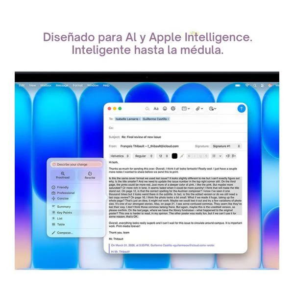 Laptop Apple MacBook Neo 13 MHFC4LL/A Pantalla 13" - A18 Pro - 8GB Memoria - 512GB SSD - 5-Core GPU - Silver - Image 4