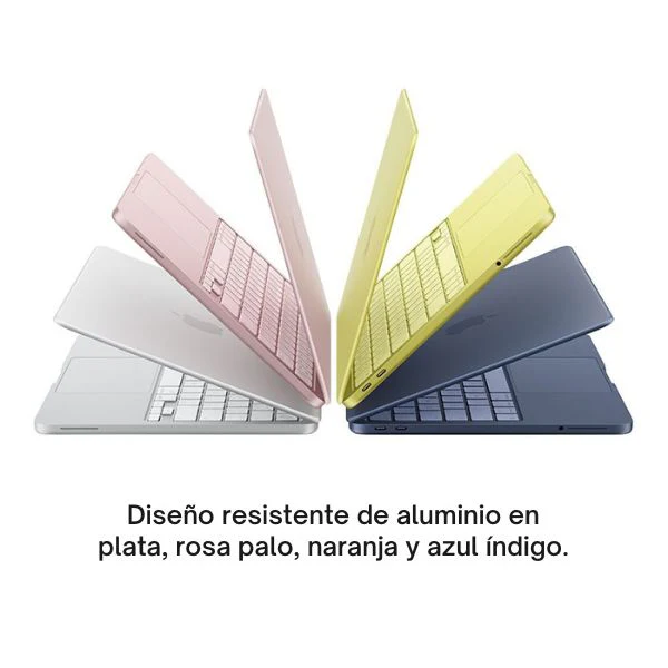 Laptop Apple MacBook Neo 13 MHFC4LL/A Pantalla 13" - A18 Pro - 8GB Memoria - 512GB SSD - 5-Core GPU - Silver - Image 7