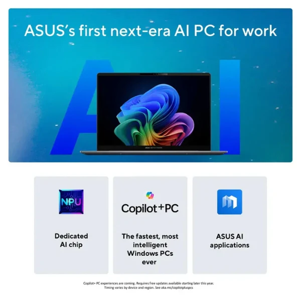 Laptop ASUS ExpertBook P5 Intel Core Ultra 7 258V Copilot+ PC 32GB RAM 1TB SSD 14" WQXGA Intel Arc - Image 14