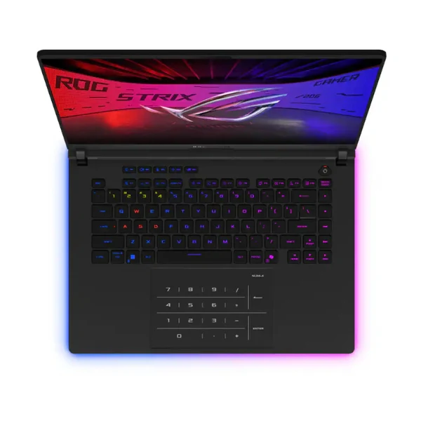 Laptop ASUS ROG Strix 16 Intel Core Ultra 9-275HX 64GB RAM 2TB SSD 16" NVIDIA GeForce RTX 5080 Win 11 Pro - Off Black - Image 2