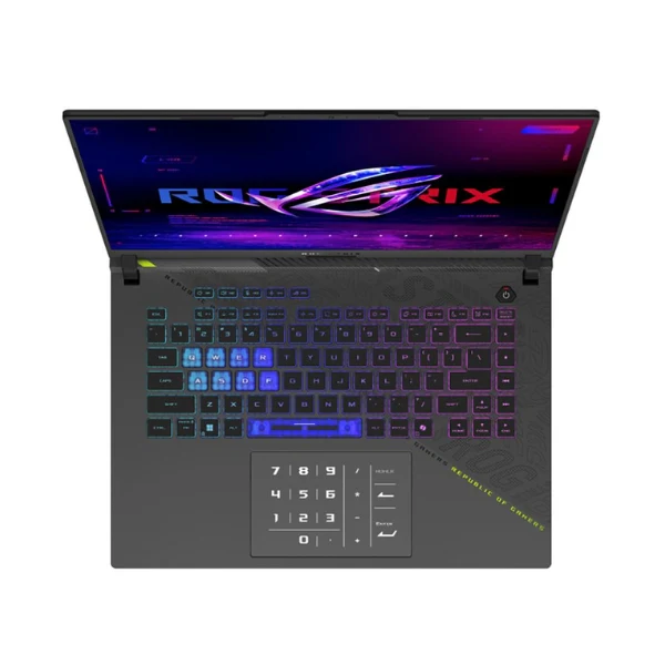 Laptop ASUS ROG Strix G16 (2025) AMD Ryzen 9 9955HX 32GB RAM 1TB SSD 16" NVIDIA GeForce RTX 5070 Ti - Eclipse Gray - Image 2