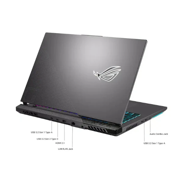 Laptop ASUS ROG Strix G17 AMD Ryzen 9 7845HX 32GB RAM 1TB SSD 17.3" NVIDIA GeForce RTX 4060 Win 11 Pro - Gray - Image 5