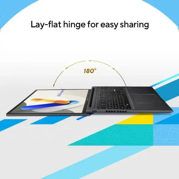 Laptop ASUS Vivobook Intel Core i7-1355U 16GB RAM 1TB SSD 16" Intel Iris Xe Graphics Win 11 Home - Indie Black - Image 7