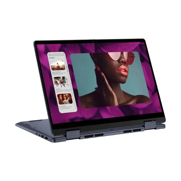 Laptop Dell Inspiron 14 2 en 1 Touchscreen AMD Ryzen 5 Series 8000 8GB RAM 512GB SSD 14" AMD Radeon Midnight Blue - Image 2