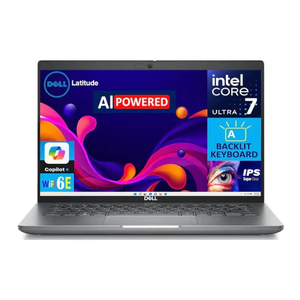 Laptop Dell Latitude 5450 Intel Core Ultra 7 155U 32GB RAM 2TB SSD 14" Intel Graphics Win 11 Pro - Titan Gray