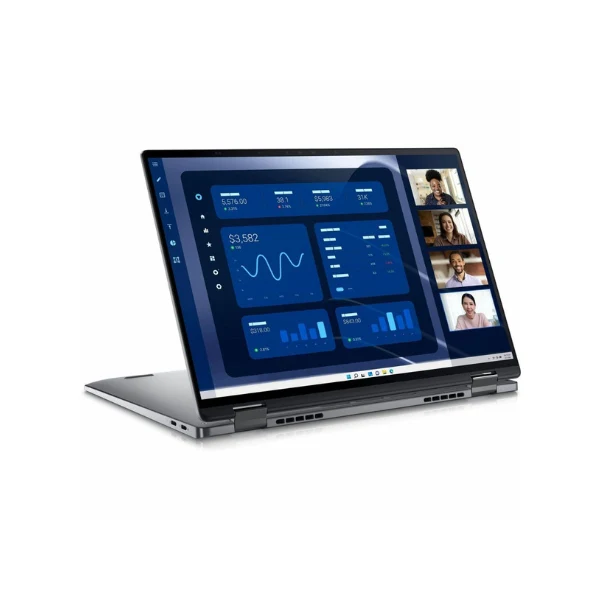 Laptop Dell Latitude 9000 2-in-1 Intel Core Ultra 7 32GB RAM 512GB SSD 14" IPS LCD 2560 x 1600 (QHD+) Touch-Screen Magnetite Intel Graphics - Image 3