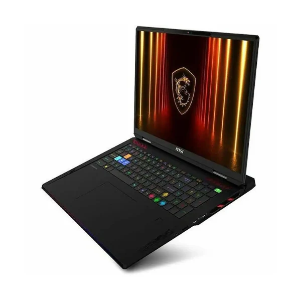 Laptop gaming MSI Raider 18HX Intel Core Ultra 9 285HX (2.1GHz) 64 GB RAM 4 TB SSD 18" NVIDIA GeForce RTX 5080 Win 11 Home - Core Black - Image 4
