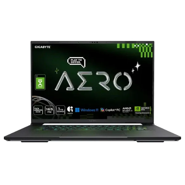 Laptop GIGABYTE AERO X16 AMD Ryzen AI 7 Series 300 32GB RAM 1TB SSD 16" NVIDIA GeForce RTX 5060 Space Gray