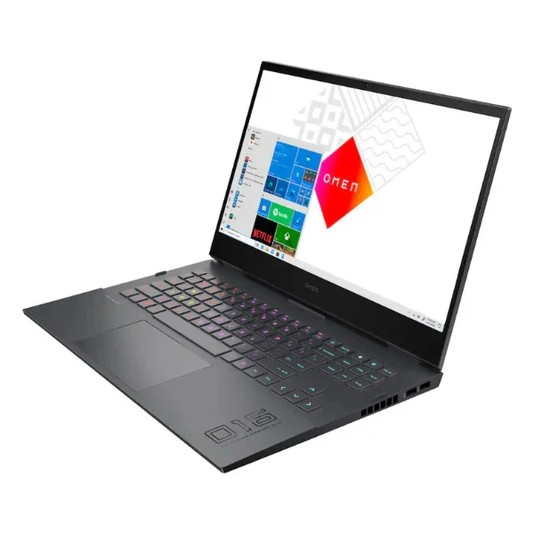 Laptop HP OMEN AMD Ryzen 7 5800H 64 GB RAM 2 TB SSD 16.1" NVIDIA GeForce RTX 3050 Ti Win 11 Pro - Black - Image 3