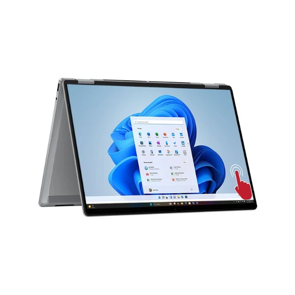 Laptop HP OmniBook X Flip 2 en 1 Intel Ryzen AI 5 340 (2.0GHz) 16GB RAM 512GB SSD 14" AMD Radeon 840M Meteor Silver - Image 2