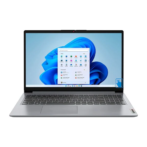 Laptop Lenovo IdeaPad 1 FHD Pantalla Táctil 15.6" Ryzen 7 5700U Memoria RAM 12GB Disco 512GB SSD WINDOWS 11 - CLOUD GRAY