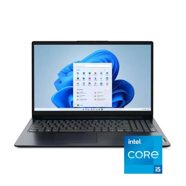 Laptop Lenovo IdeaPad 1i FHD Touchscreen Intel Core i5-1235U 16GB RAM 1TB SSD +160GB Docking Station Set 15.6" Intel Iris Xe Graphics Win 11 Pro - Blue