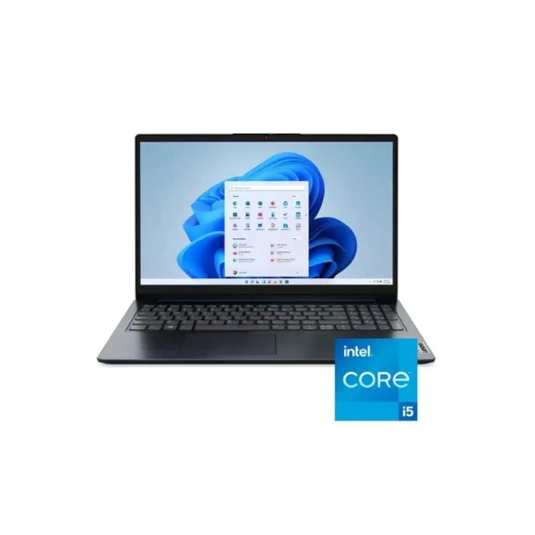 Laptop Lenovo IdeaPad 1i Touchscreen Intel Core i5-1235U 16GB RAM 512GB SSD +160GB Docking Station Set 15.6" Intel Iris Xe Graphics Win 11 Pro - Blue