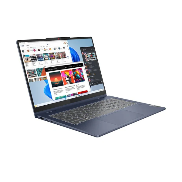 Laptop Lenovo IdeaPad 5 2 en 1 AMD Ryzen 5 Series 8000 8645HS (4.3GHz) 16GB RAM 1TB SSD 14" AMD Radeon 760M Cosmic Blue - Image 4