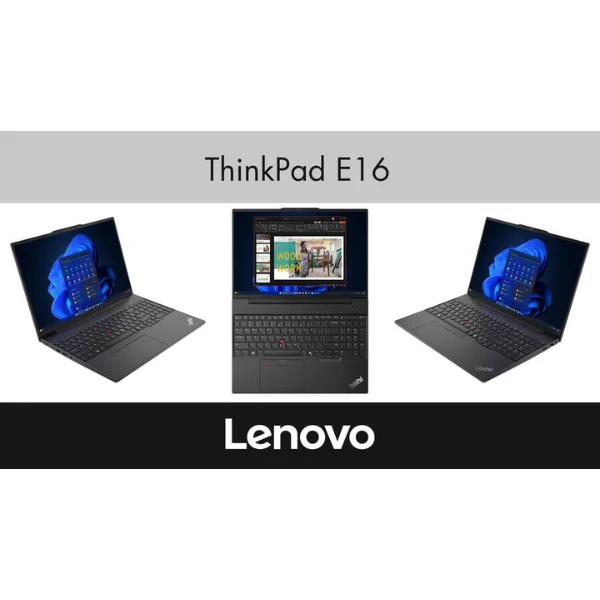 Laptop Lenovo ThinkPad E16 Gen 2 Intel Core Ultra 7 155U 64GB RAM 2TB SSD 16" Intel Graphics Win 11 Pro - Black - Image 7