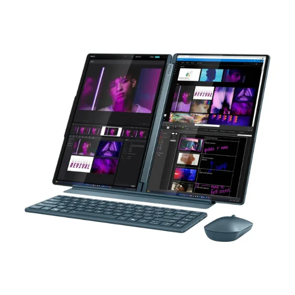 Laptop Lenovo Yoga Book 9i 2 en 1 Touchscreen Intel Core Ultra 7 Series 2 16GB RAM 1TB SSD 14" Intel Arc Tidal Teal - Image 2