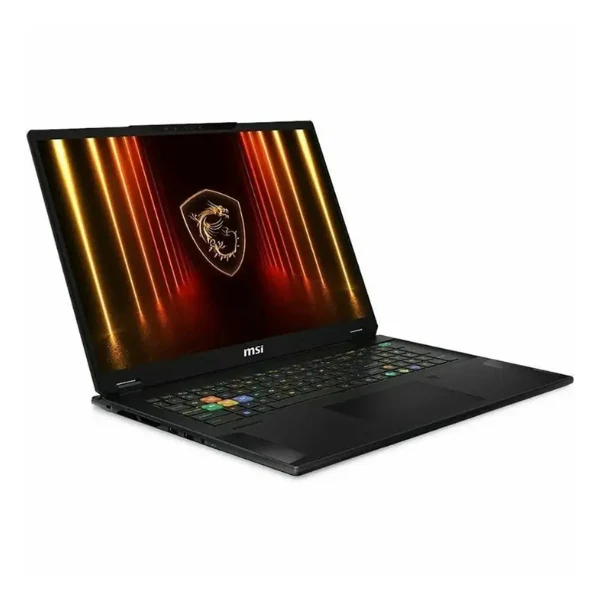 Laptop MSI AMD Ryzen AI 9 HX 370 (2GHz) 64GB RAM 2TB SSD 18" NVIDIA GeForce RTX 5090 Win 11 Pro - Midnight Black - Image 3