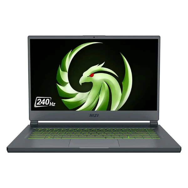 Laptop MSI Delta 15.6" FHD 240hz Gaming AMD Ryzen R7-5800 Radeon RX6700M Memoria Ram16GB Disco 1TB SSD color negro DELTA 15001