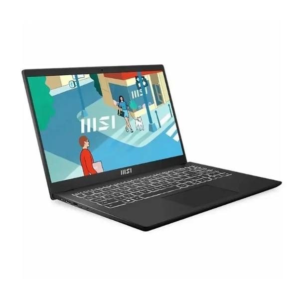 Laptop MSI Modern 15 B13M Intel Core i5-1334U (1.3GHz) 16GB RAM 512GB SSD 15.6" Intel Iris Xe Graphics Win 11 Home - Classic Black - Image 2